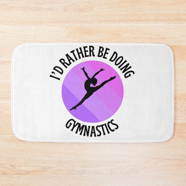 Item preview, I'd Rather Be Doing Gymnastics designed and sold by RichTeeDesigns.