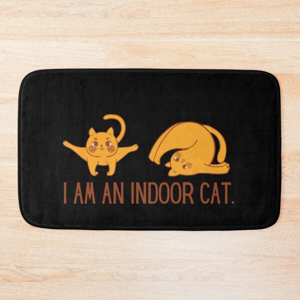 Item preview,  I am an indoor cat. Silly designed and sold by SillyFun.