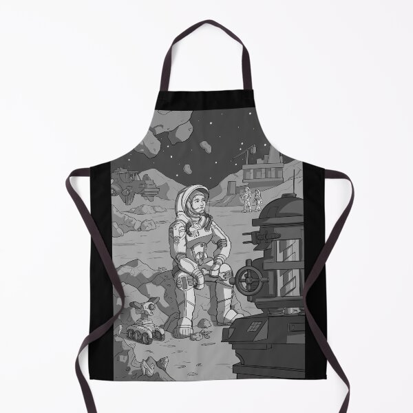 Item preview, Asteroid Outpost IX - Asteroid Day designed and sold by MichaelHoweArts.