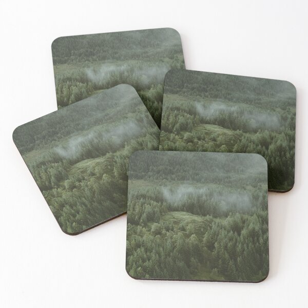 Item preview, The Misty Pine Forest and the Valley designed and sold by Shounenbat.