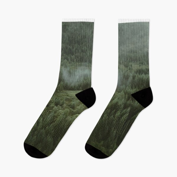 Item preview, The Misty Pine Forest and the Valley designed and sold by Shounenbat.