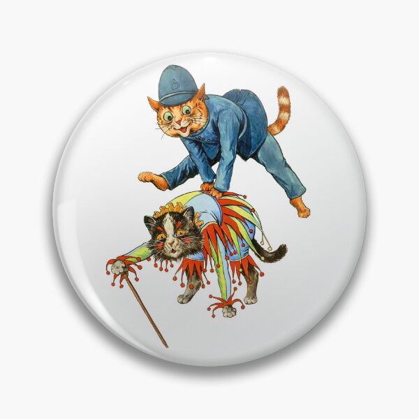 Item preview, Leap-frog | Louis Wain Wain-Cat retro style funny  designed and sold by TeeARTHY.