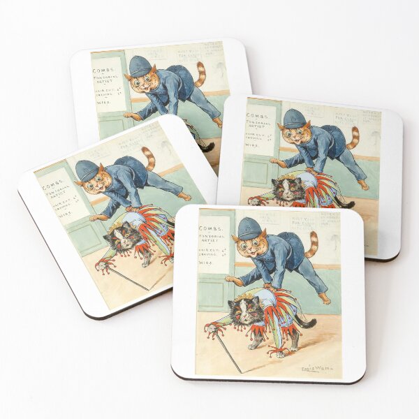 Item preview, Leap-frog | Louis Wain Wain-Cat retro style funny  designed and sold by TeeARTHY.