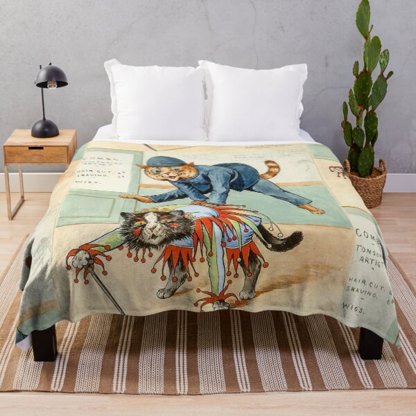 Item preview, Leap-frog | Louis Wain Wain-Cat retro style funny  designed and sold by TeeARTHY.