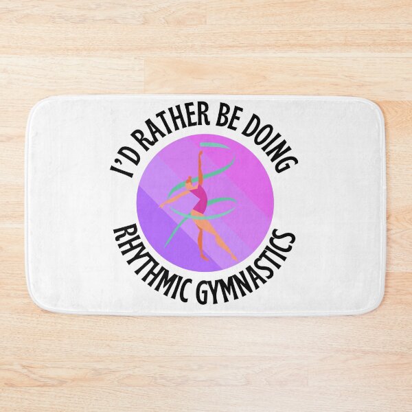Item preview, I'd Rather Be Doing Gymnastics designed and sold by RichTeeDesigns.