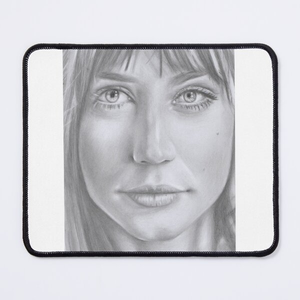 Item preview, Portrait of Ana de Armas designed and sold by Rockberry.