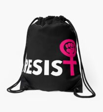 RESIST Drawstring Bag