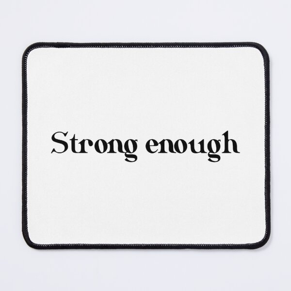 Item preview, Strong enough I (black) designed and sold by didijuca.