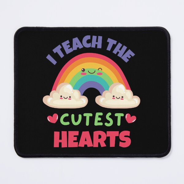 Item preview, I Teach The Sweetest Hearts Rainbow Teacher Valentines Day. Valentine’s Day for teacher. designed and sold by WhaleSharkShop.