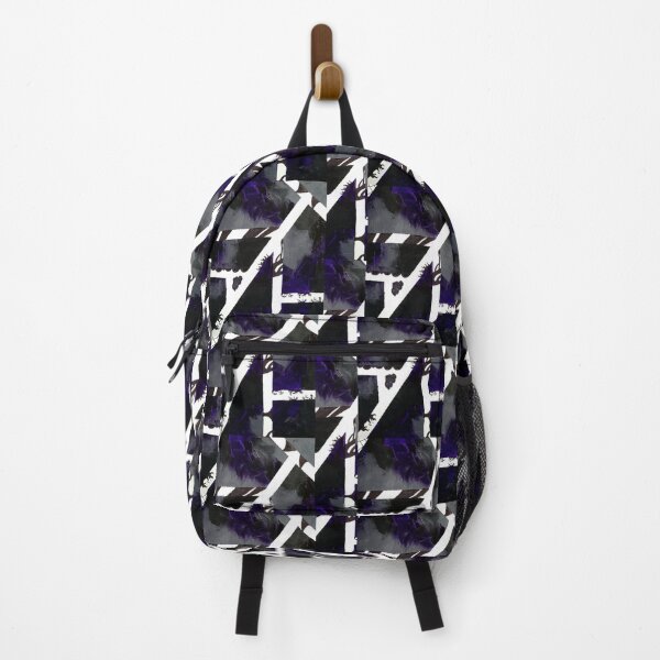 Item preview, Purple, grey, black and white abstract acrylic and marker designed and sold by Heichou1225.