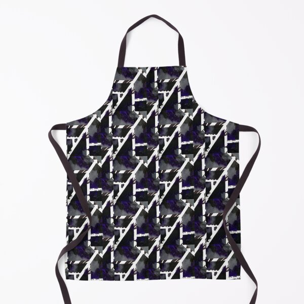 Item preview, Purple, grey, black and white abstract acrylic and marker designed and sold by Heichou1225.