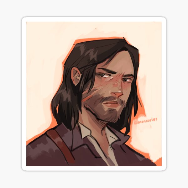Vista previa del artículo con la obra «john marston», diseñado y vendido por moncuries.