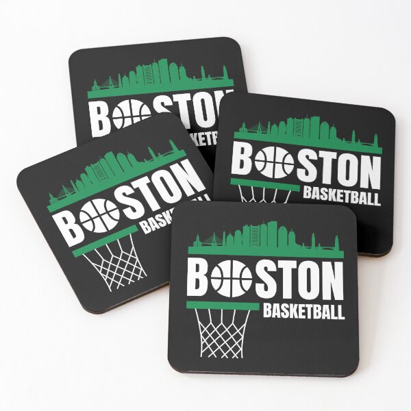 Item preview, Boston Basketball Green/Black/White City Skyline Apparel designed and sold by CameronBischoff.