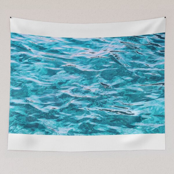Item preview, Agua azul de las olas del mar designed and sold by AlexLab.