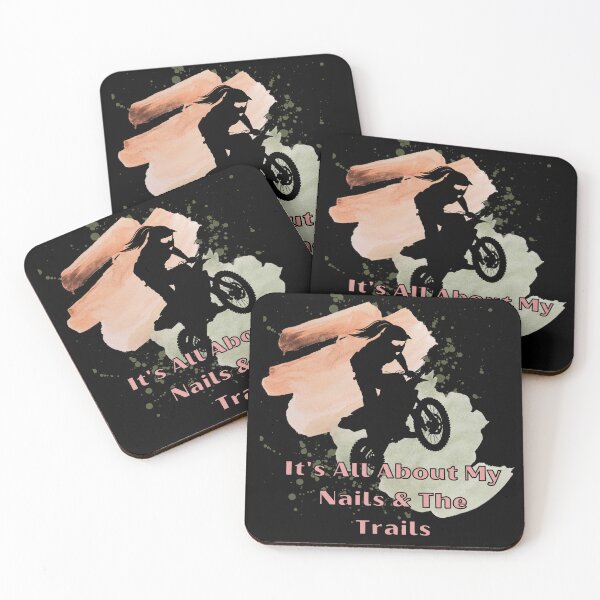 Item preview, Cute Nails Dirt Biking Queen -Motocross designed and sold by Rally-Girl.