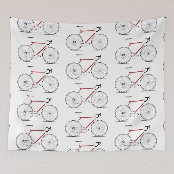 Item preview, Road bike - Red Design designed and sold by ManoliMerch.