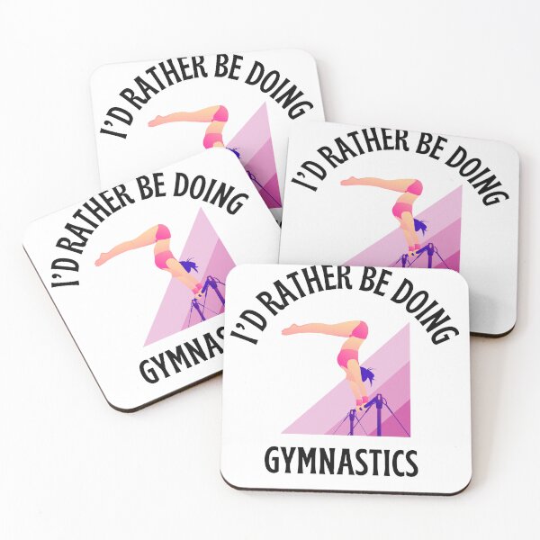 Item preview, I'd Rather Be Doing Gymnastics designed and sold by RichTeeDesigns.