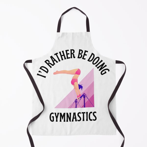 Item preview, I'd Rather Be Doing Gymnastics designed and sold by RichTeeDesigns.