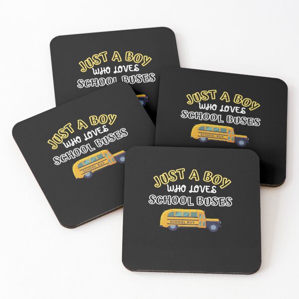 Item preview,  Just A Boy Who loves School Buses designed and sold by Artisan   Kimo.
