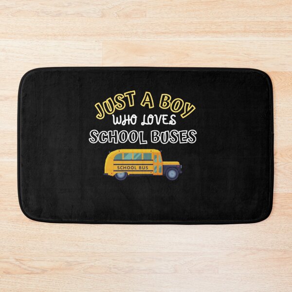 Item preview,  Just A Boy Who loves School Buses designed and sold by Artisan   Kimo.