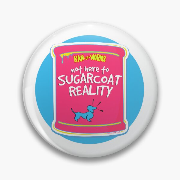Item preview, K.O.W  Kan-of-Worms Toons :: Not Here to Sugarcoat Reality designed and sold by NeatlineFX.