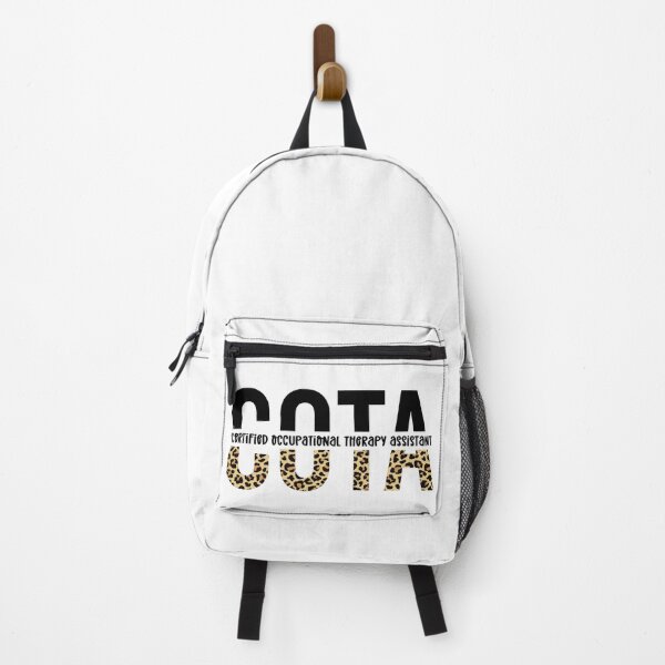 Item preview, COTA Certified Occupational Therapy Assistant | OTA Occupational Therapy Assistant | COTA Cheetah print typography designed and sold by Violet Treasures.