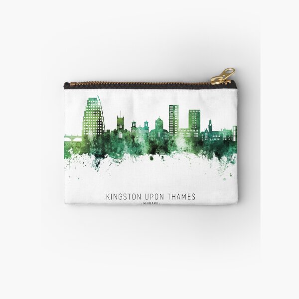 Item preview, Kingston upon Thames England Skyline designed and sold by ArtPrints.