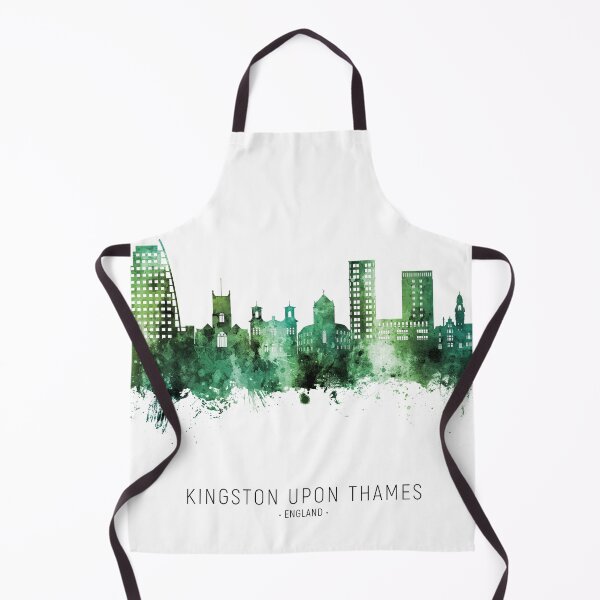 Item preview, Kingston upon Thames England Skyline designed and sold by ArtPrints.