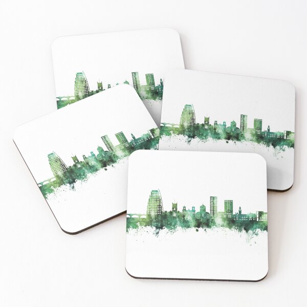 Item preview, Kingston upon Thames England Skyline designed and sold by ArtPrints.