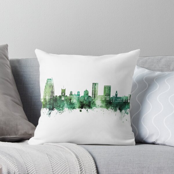 Aperçu de l'œuvre Kingston upon Thames England Skyline créée et vendue par ArtPrints.