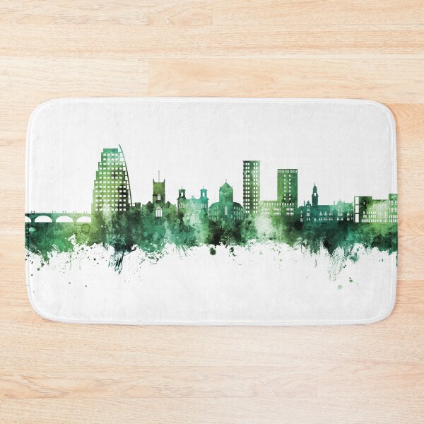 Item preview, Kingston upon Thames England Skyline designed and sold by ArtPrints.