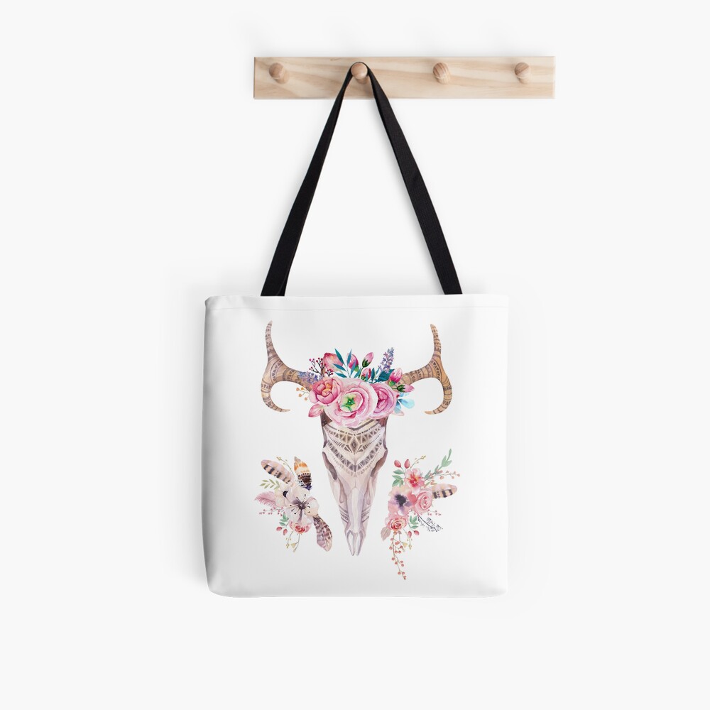 Vista previa del artículo con la obra «Bolsa estampada de tela», diseñado y vendido por weloveboho.