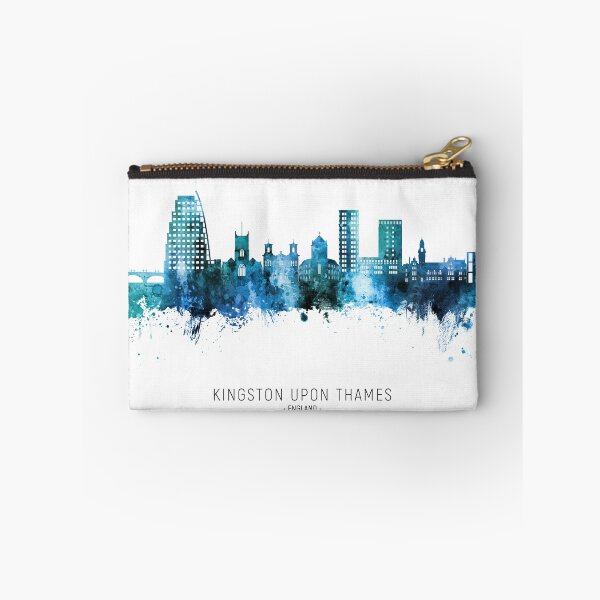 Item preview, Kingston upon Thames England Skyline designed and sold by ArtPrints.