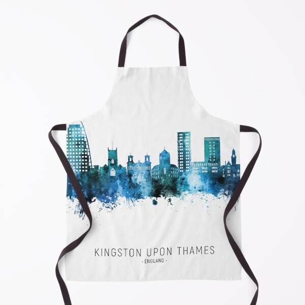Item preview, Kingston upon Thames England Skyline designed and sold by ArtPrints.