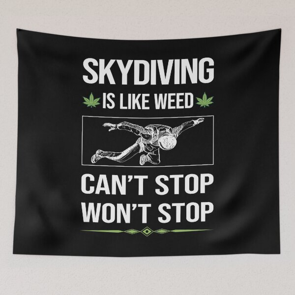 Item preview, Funny Can't Stop Skydiving Skydive Skydiver designed and sold by FulviaContreras.