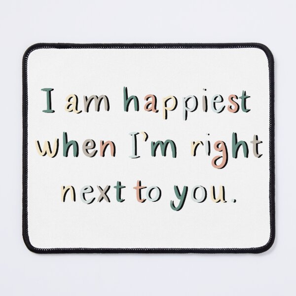 Item preview, I’m the happiest with you designed and sold by jessica-brink.