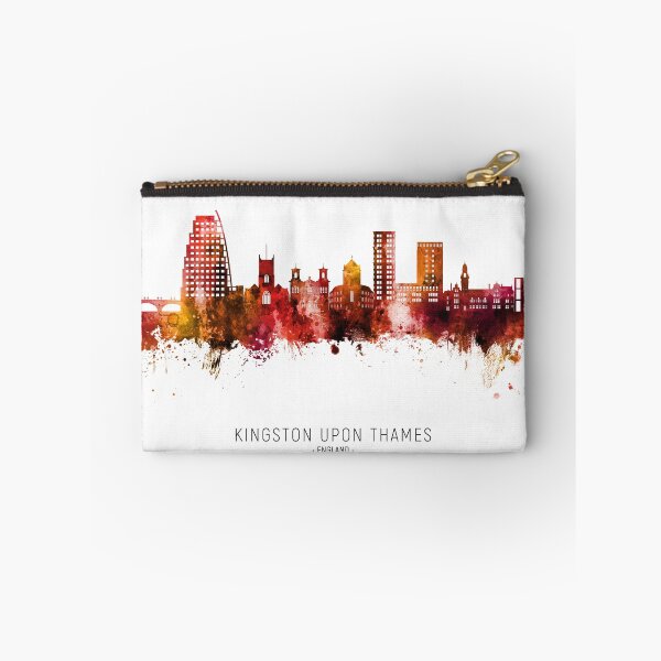 Item preview, Kingston upon Thames England Skyline designed and sold by ArtPrints.