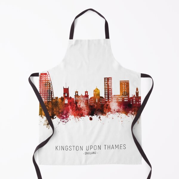 Item preview, Kingston upon Thames England Skyline designed and sold by ArtPrints.