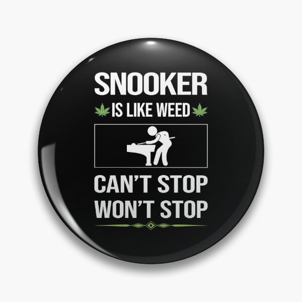 Item preview, Funny Can't Stop Snooker designed and sold by FulviaContreras.
