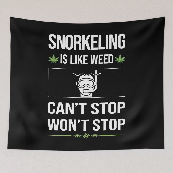Item preview, Funny Can't Stop Snorkeling Snorkelling Snorkel Snorkeler designed and sold by FulviaContreras.