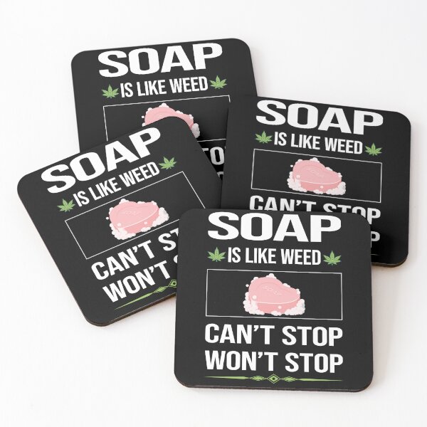 Item preview, Funny Can't Stop Soap designed and sold by FulviaContreras.