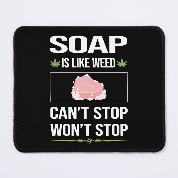 Item preview, Funny Can't Stop Soap designed and sold by FulviaContreras.