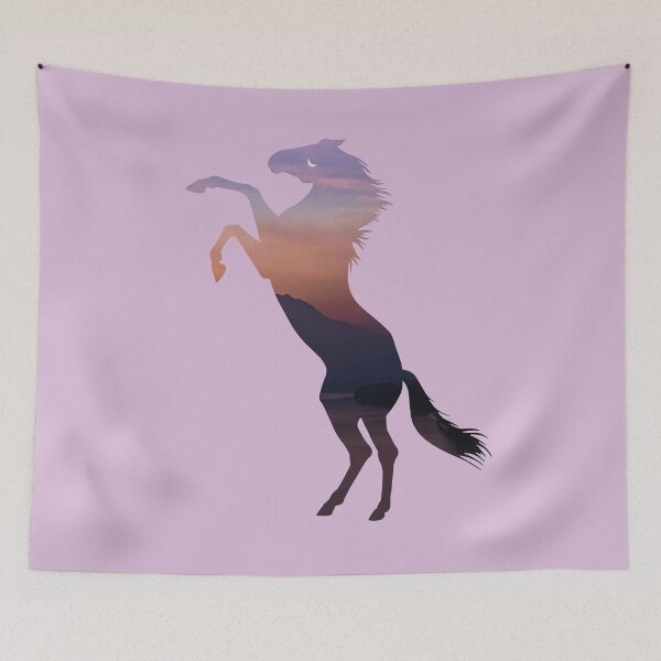 Item preview, Horse rearing in front of the moon, for every horse lover! designed and sold by PICbyFemke.