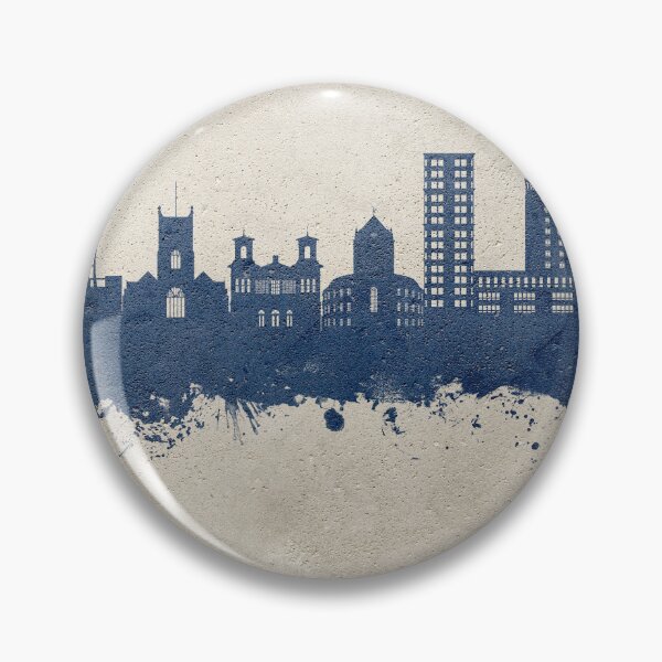 Item preview, Kingston upon Thames England Skyline designed and sold by ArtPrints.