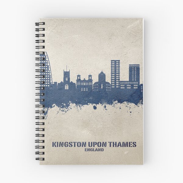 Item preview, Kingston upon Thames England Skyline designed and sold by ArtPrints.