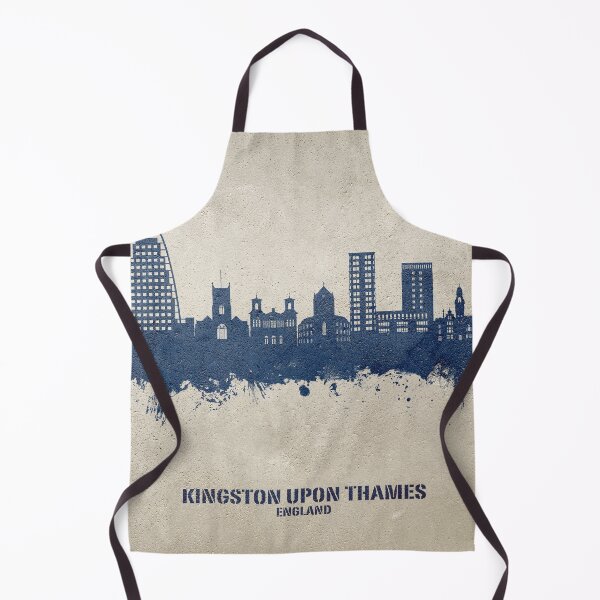 Item preview, Kingston upon Thames England Skyline designed and sold by ArtPrints.