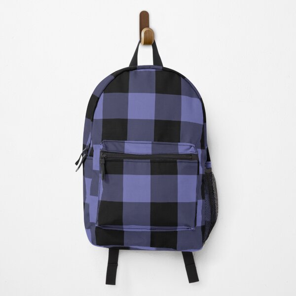 Item preview, Purple and Black Buffalo Plaid Repeat Pattern designed and sold by rhombusOnion.