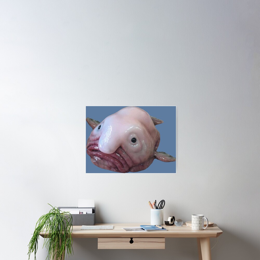 Blobfish Meme Paintbrush Soft Enamel Pin -  Israel