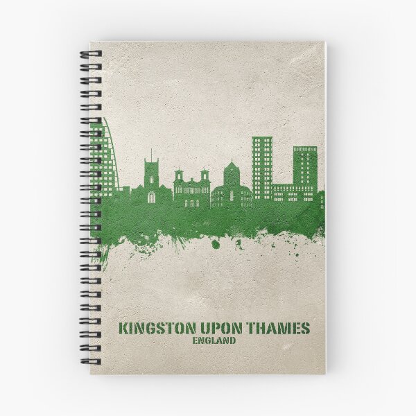 Item preview, Kingston upon Thames England Skyline designed and sold by ArtPrints.