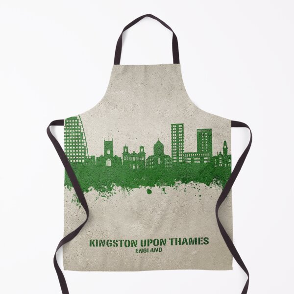 Item preview, Kingston upon Thames England Skyline designed and sold by ArtPrints.